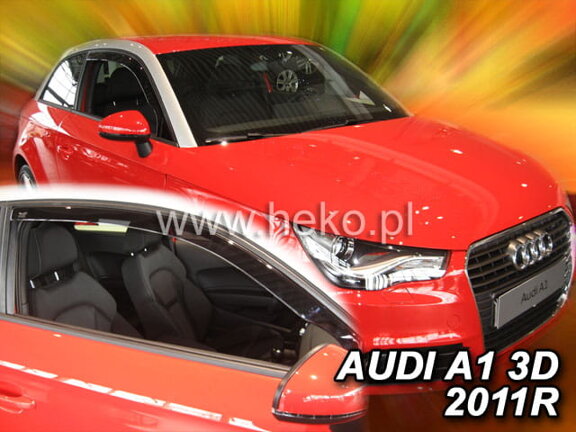 Deflektory okien AUDI A1, 3d od r.  2018-2018  (predné 2 ks)