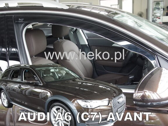 Deflektory okien AUDI A6 4/5D (C7) od r. 2011 →