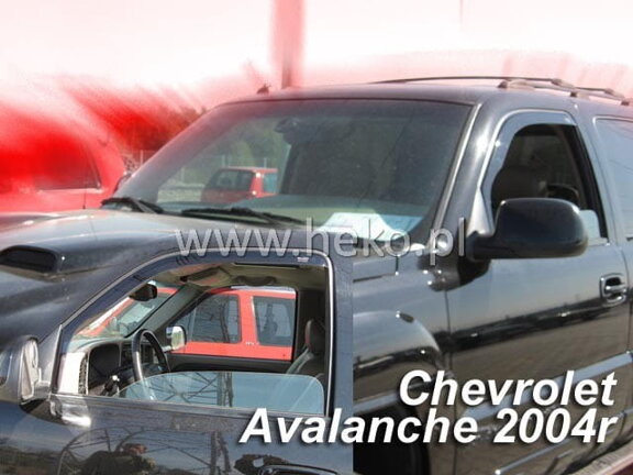 Deflektory okien Chevrolet AVALANCHE 4d 2002-2006r. (predné 2 ks)