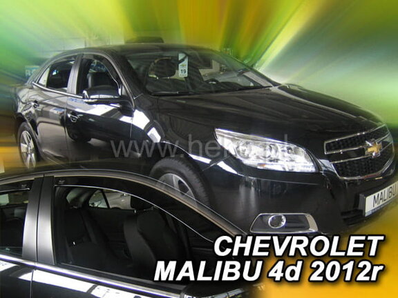 Deflektory okien Chevrolet MALIBU (IVGen) 4d 2012r.→ (predné 2 ks)