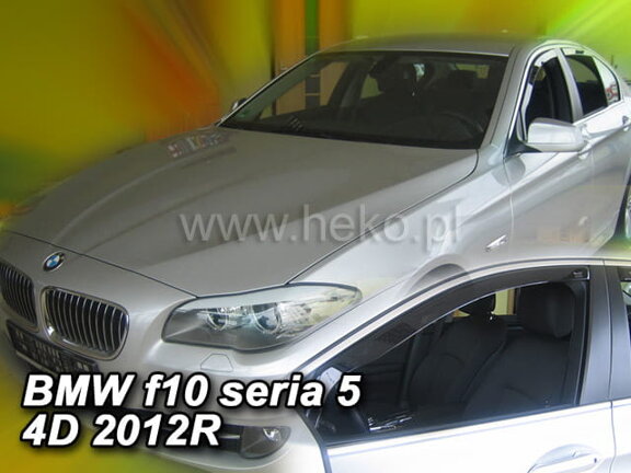 Deflektory okien BMW seria 5 (f 10/11) 4/5D 2010-2017r. (predné 2 ks)