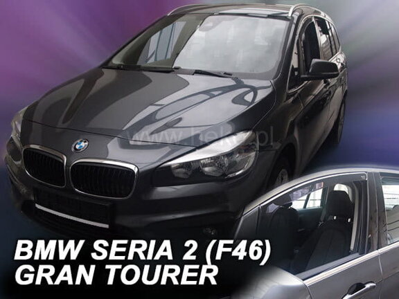 Deflektory okien BMW seria 2 F 46 Gran Tourer 5d 2015r.→ (predné 2 ks)