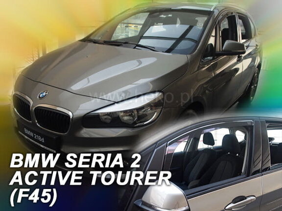 Deflektory okien BMW seria 2, F 45 Active Tourer 5d 2015R→ (predné 2 ks)