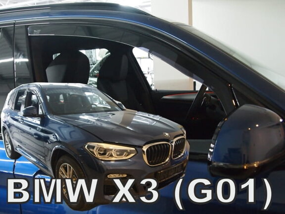 Deflektory okien BMW X3 (G01) 5D 2017r.→ (predné 2 ks)