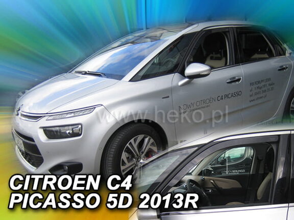 Deflektory okien CITROEN C4 PICASSO / GRAND  Mk2 5-dver. od r. 2013 → (predné 2 ks)