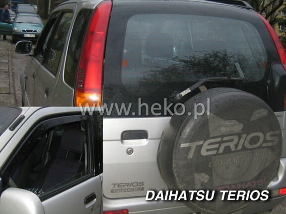 Deflektory okien DAIHATSU TERIOS I  5D 1997-2005R