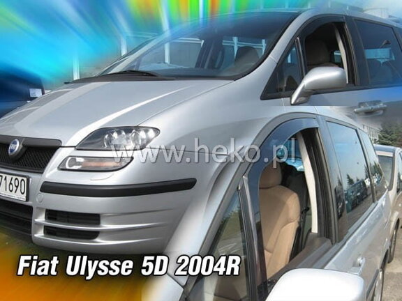 Deflektory okien FIAT ULYSSE 5-dver. r. 2003 – 2007 (predné 2 ks)