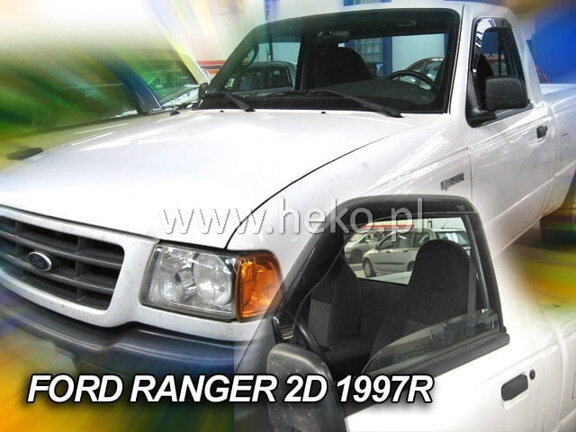Deflektory okien FORD RANGER PICK-UP  2-dver. od r. 1997 →  (predné 2 ks)