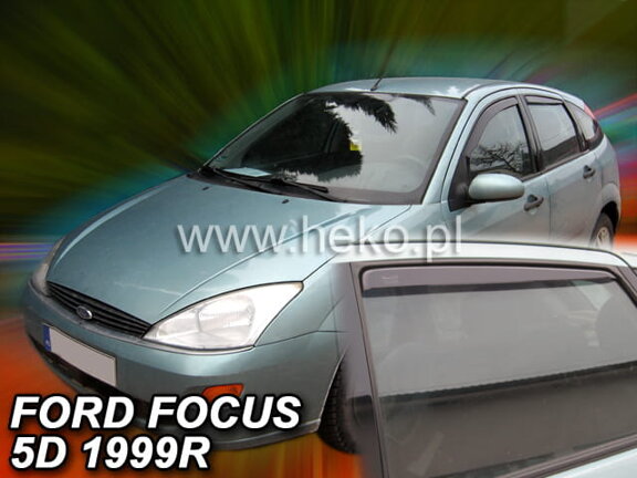 Deflektory okien FORD FOCUS 4d r. 1998r.-2005 sedan/htb (+zadné 2ks)