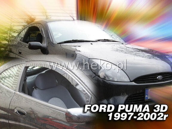 Deflektory okien Ford PUMA 3D 1997-2002r. (predné 2 ks)