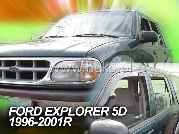 Deflektory okien Ford EXPLORER II 5d 1996-2001r. (+ zadné 2 ks)