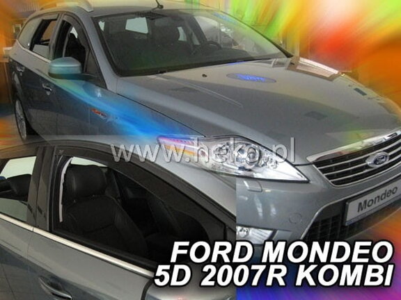 Deflektory okien Ford MONDEO 5dver 08/2007-2014r. combi (+zadné 2ks)