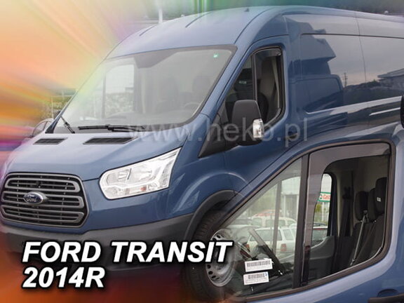 Deflektory okien Ford TRANSIT (gen VIII) 2013r. → (predné 2 ks)