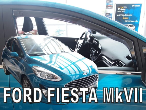 Deflektory okien Ford Fiesta MK VII 5D 2017r.→ (predné 2 ks)