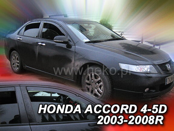 Deflektory okien HONDA ACCORD   4d/5-dver. r. 2003-2008 (predné 2 ks)