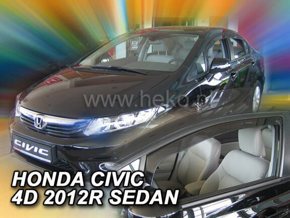 Deflektory okien Honda CIVIC IX 4d 2012-2015R sedan (predné 2 ks)