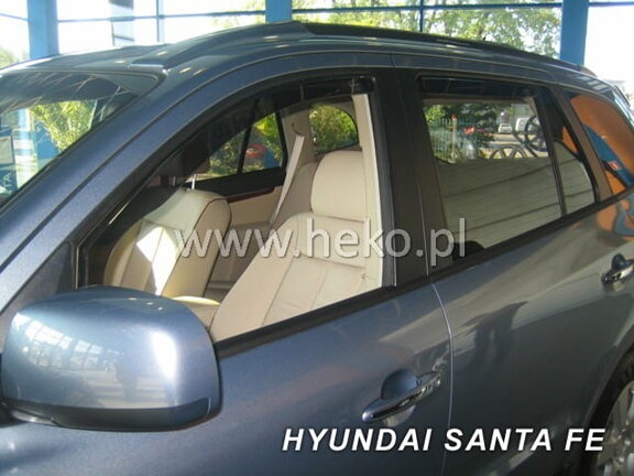 Deflektory okien Hyundai SANTA FE I 5d 08/2000-2006r. (predné 2 ks)