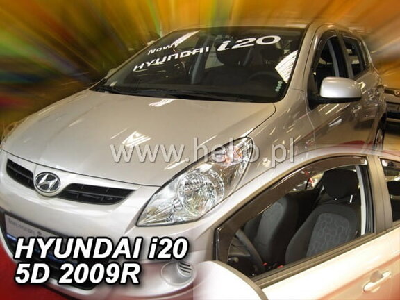 Deflektory okien Hyundai i20 I 5d 2008-2015r. (predné 2 ks)