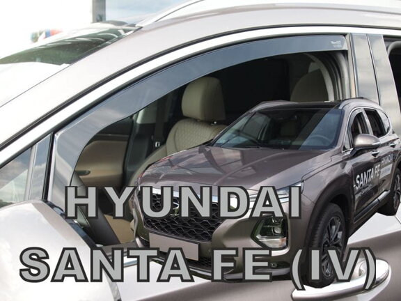 Deflektory okien HYUNDAI Santa Fe IV 5D 2018r.→ (predné 2 ks)