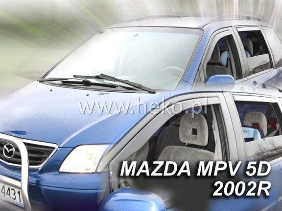 Deflektory okien MAZDA MPV  II (LW) 5D 1999-2006R  (+Zadné)