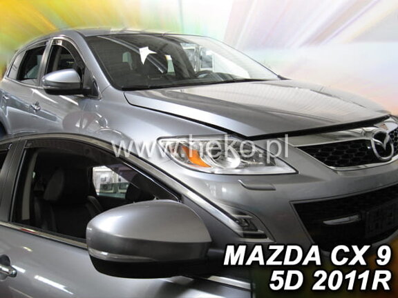 Deflektory okien MAZDA CX – 9  5-dver. od r. 2007 →