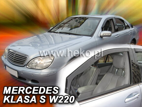 Deflektory okien MERCEDES klasa S  W220 4/5D 1999-2005r.