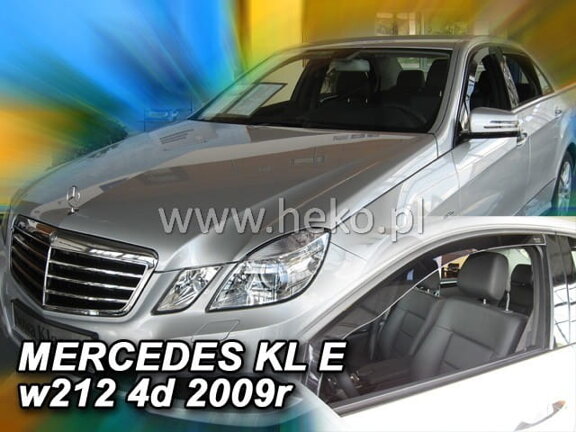 Deflektory okien MERCEDES klasa E, W 212, 4/5d 2009-2016r.