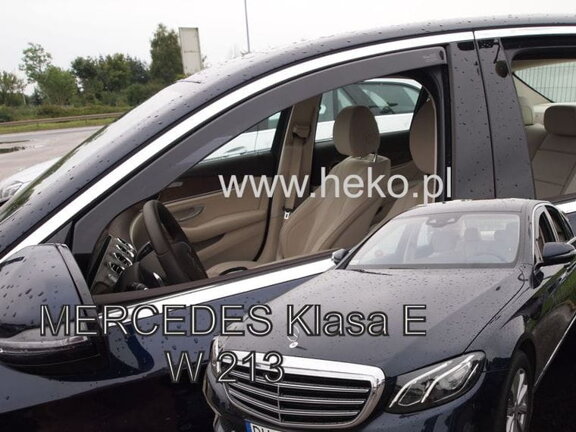 Deflektory okien MERCEDES klasa E, W 213  4/5D od 2016R→ SEDAN/KOMBI