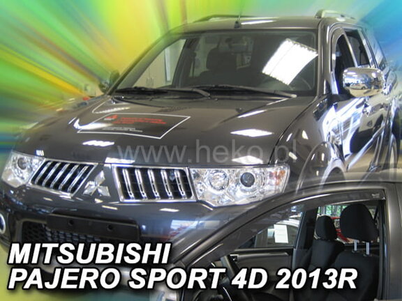 Deflektory okien MITSUBISHI PAJERO SPORT  5d  2013r. →