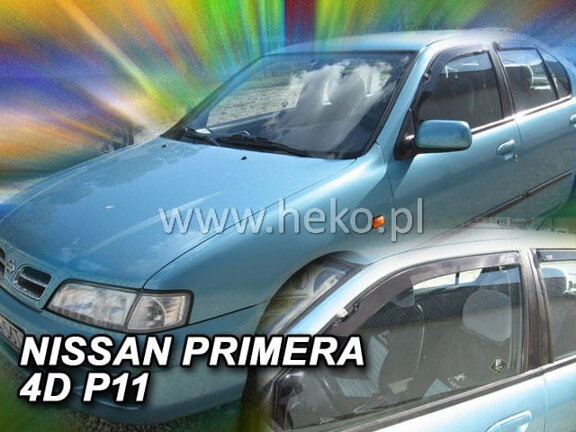 Deflektory okien NISSAN PRIMERA  P 11, 4d / 5d  09/1996r.-2002r.