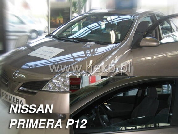 Deflektory okien NISSAN PRIMERA  P 12,  5d  03/2002-2008r.