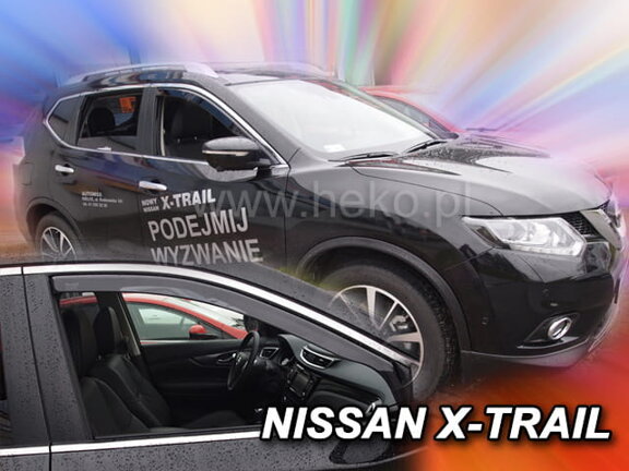 Deflektory okien NISSAN X-TRAIL III (T32)  5-dver. od r. 2013 →