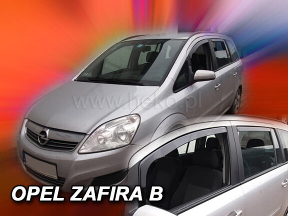 Deflektory okien OPEL ZAFIRA  (B)5d  2005-2011r.→ (+Zadné)