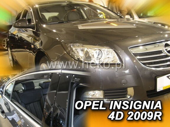 Deflektory okien OPEL INSIGNIA  I  4/5D 2009-2017R.(+Zadné)