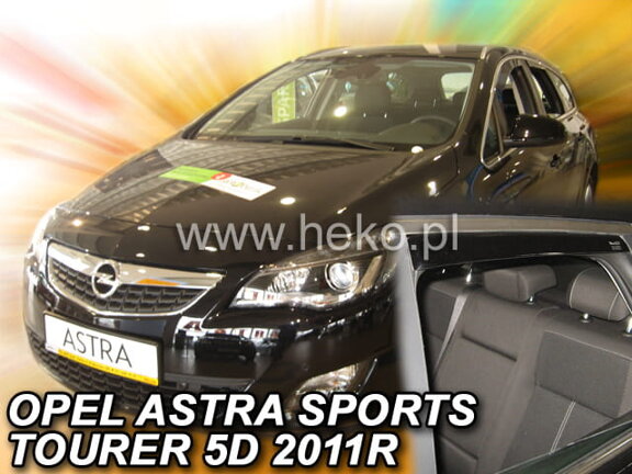 Deflektory okien OPEL ASTRA  IV J SPORS  TOURER  IV  5-dver. r. 2011-2016 (+zadné) combi