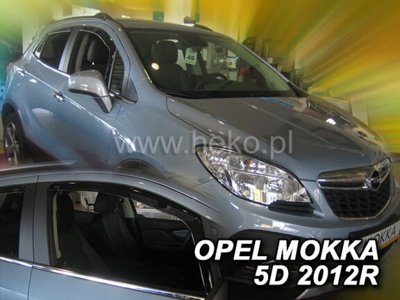 Deflektory okien OPEL MOKKA 5D. 2012R..→