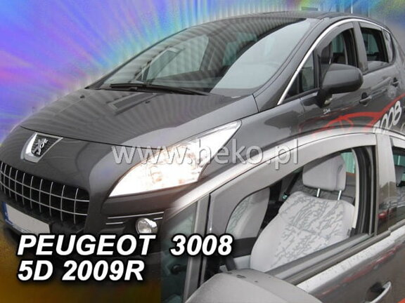 Deflektory okien PEUGEOT I   3008 r. 2009-2016 / 5008 5-dver. r, 2010-2017