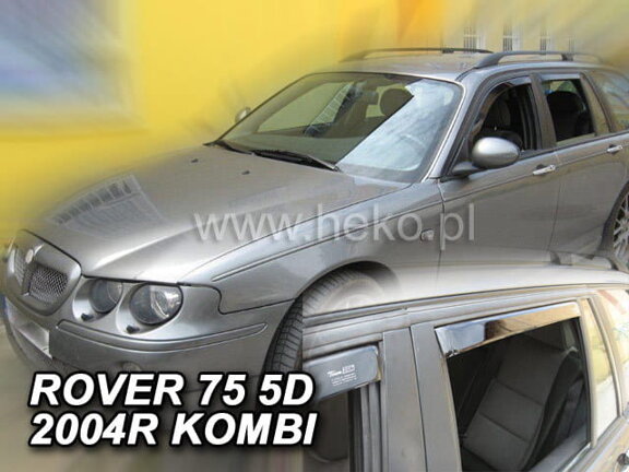 Deflektory okien ROVER 75  4-dver. od r. 1999→ (+zadné) COMBI