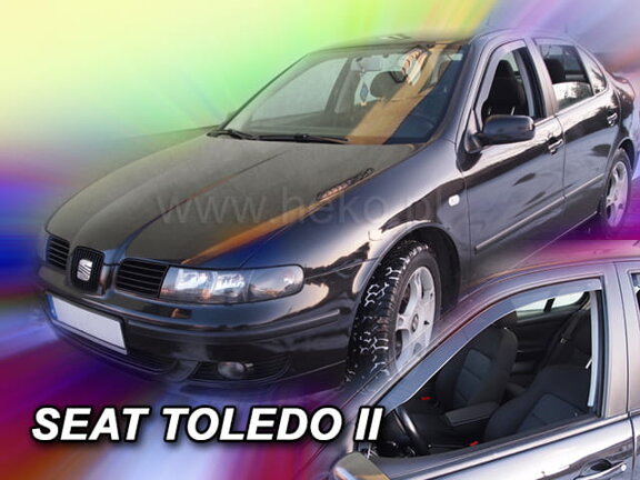 Deflektory okien SEAT TOLEDO II   4-dver. r. 1999-2004