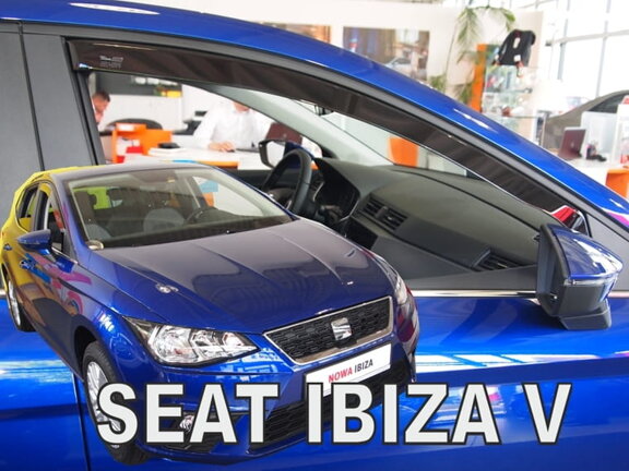 Deflektory okien SEAT IBIZA (V) 5D 2017R→