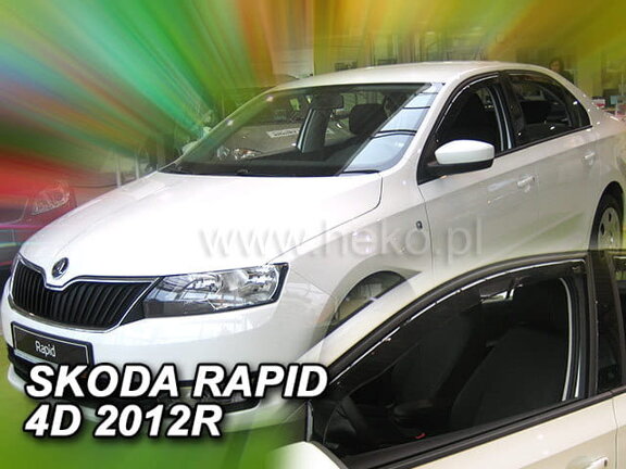 Deflektory okien ŠKODA RAPID / SPACEBACK  5-dver od r. 2012 →