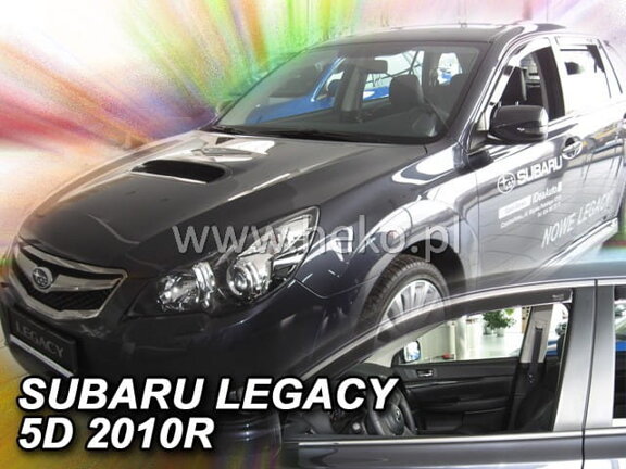 Deflektory okienSUBARU LEGACY BM/BR 4/5-dver. od r. 2009 →