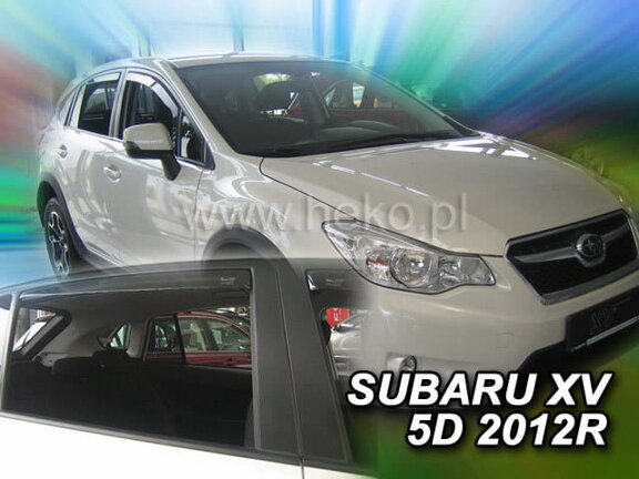 Deflektory okien SUBARU XV 5-dver. od r. 2012 →