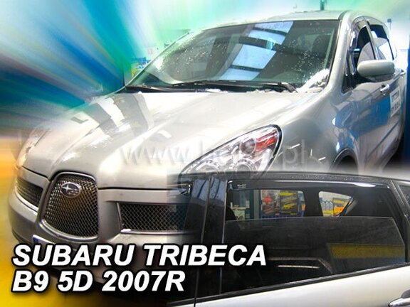 Deflektory okien SUBARU TRIBECA  B9  5d 2005-2014r.(+Zadné)