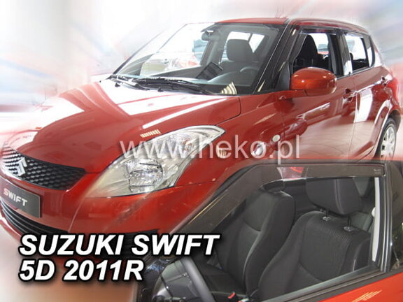 Deflektory okien SUZUKI SWIFT (V) 5-dver 11/2010-2017r.