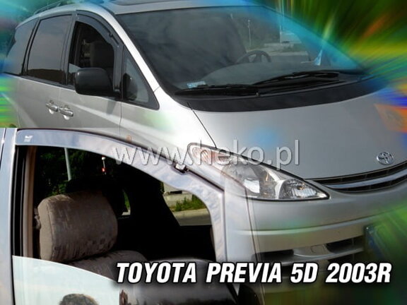 Deflektory okien TOYOTA PREVIA 5D 2000 – 2005R.