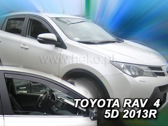 Deflektory okien TOYOTA RAV4 IV 5dver. r. 2012-2019r.