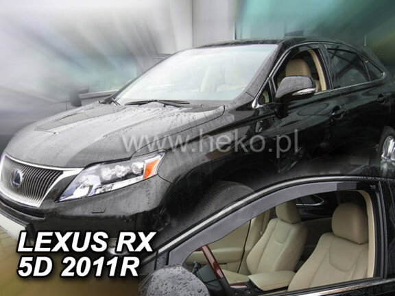 Deflektory okien LEXUS  RX 5D III  2009-2015R.(AL10)