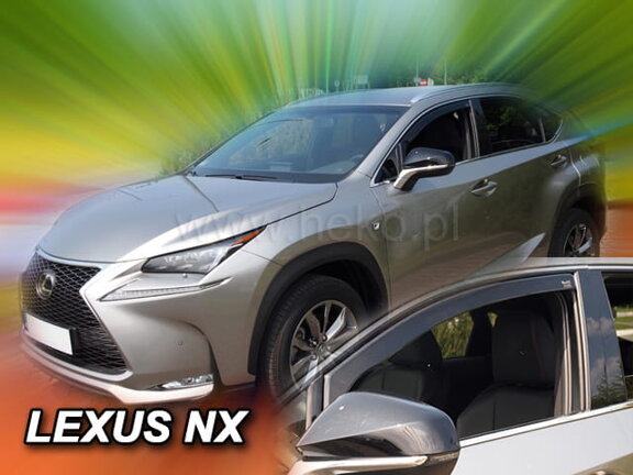 Deflektory okien LEXUS  NX  5D 2014R. →