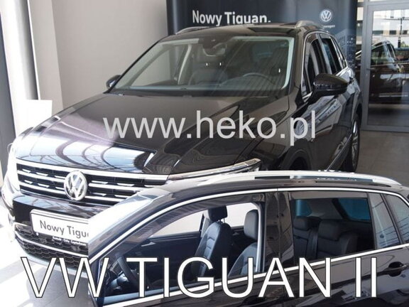 Deflektory okien VW TIGUAN    II  5d od 2016r. → (+Zadné)